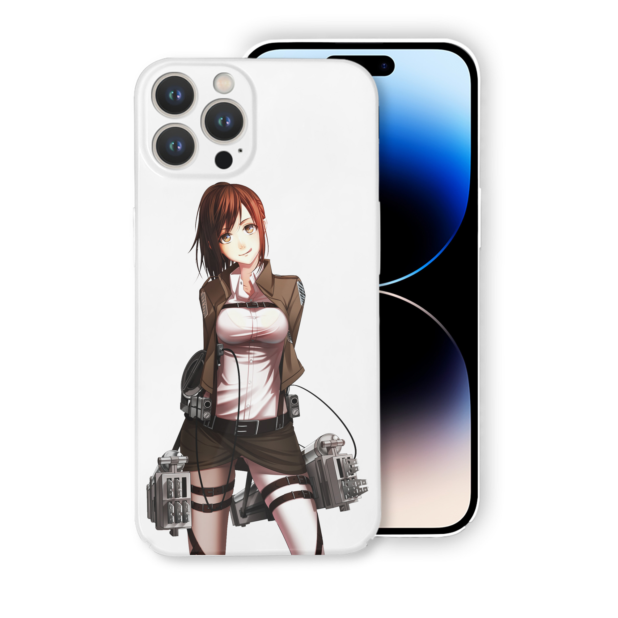 （画像用） 進撃の巨人 サシャ·ブラウス Attack on Titan Sasha Blaus 【iPhone 14シリーズ対応】ハードケース